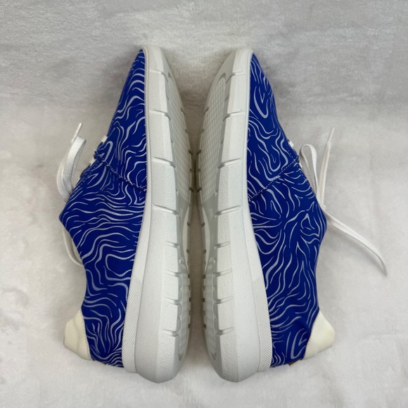 Arcopedico F91‎ Lyra Walking Shoes Comfort Blue Print Sneakers Size 39 US 8-8.5 - Picture 6 of 13